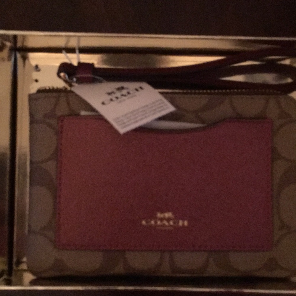 Coach wristlet